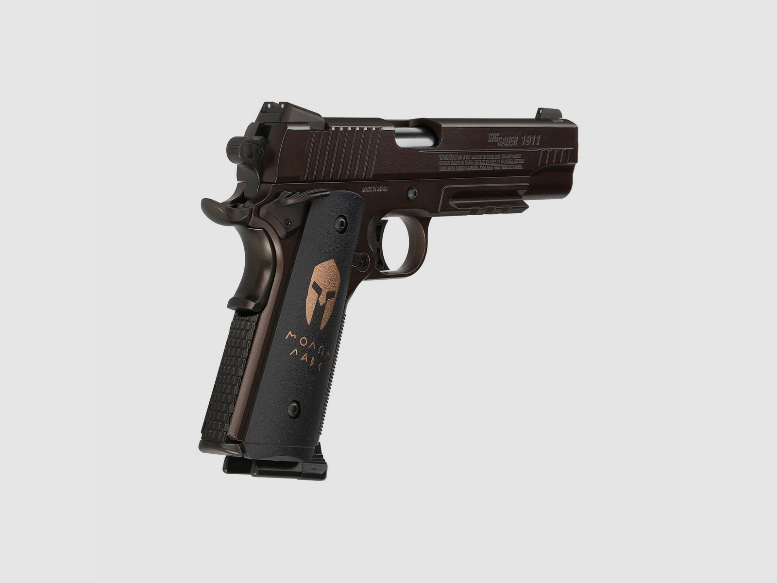 Superset Sig Sauer 1911 Spartan Fullmetal Co2 Pistole Blow Back 4,5 mm BB (P18)
