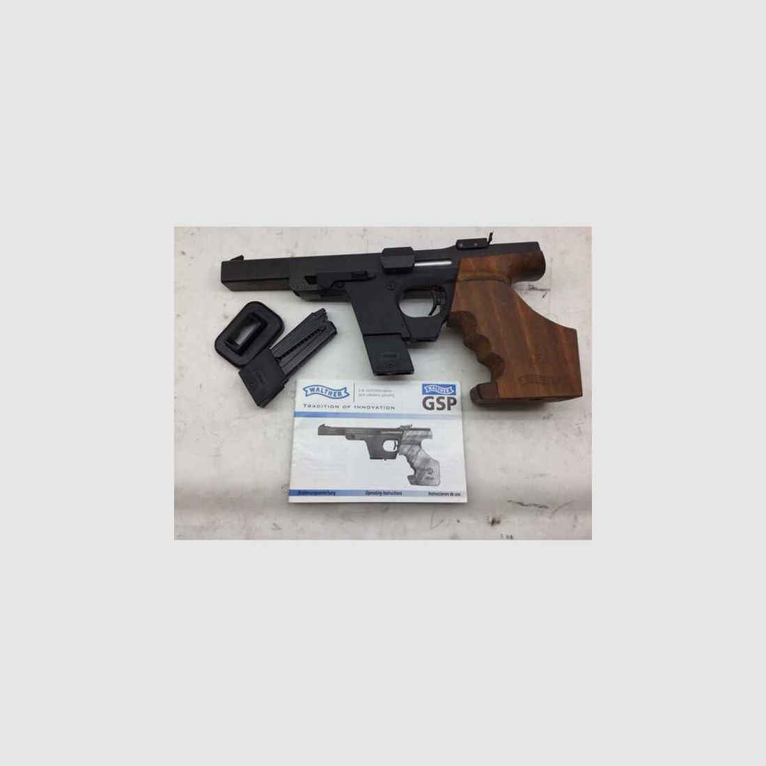 Pistole Walther Mod. GSP im Kaliber .32S&W gebraucht