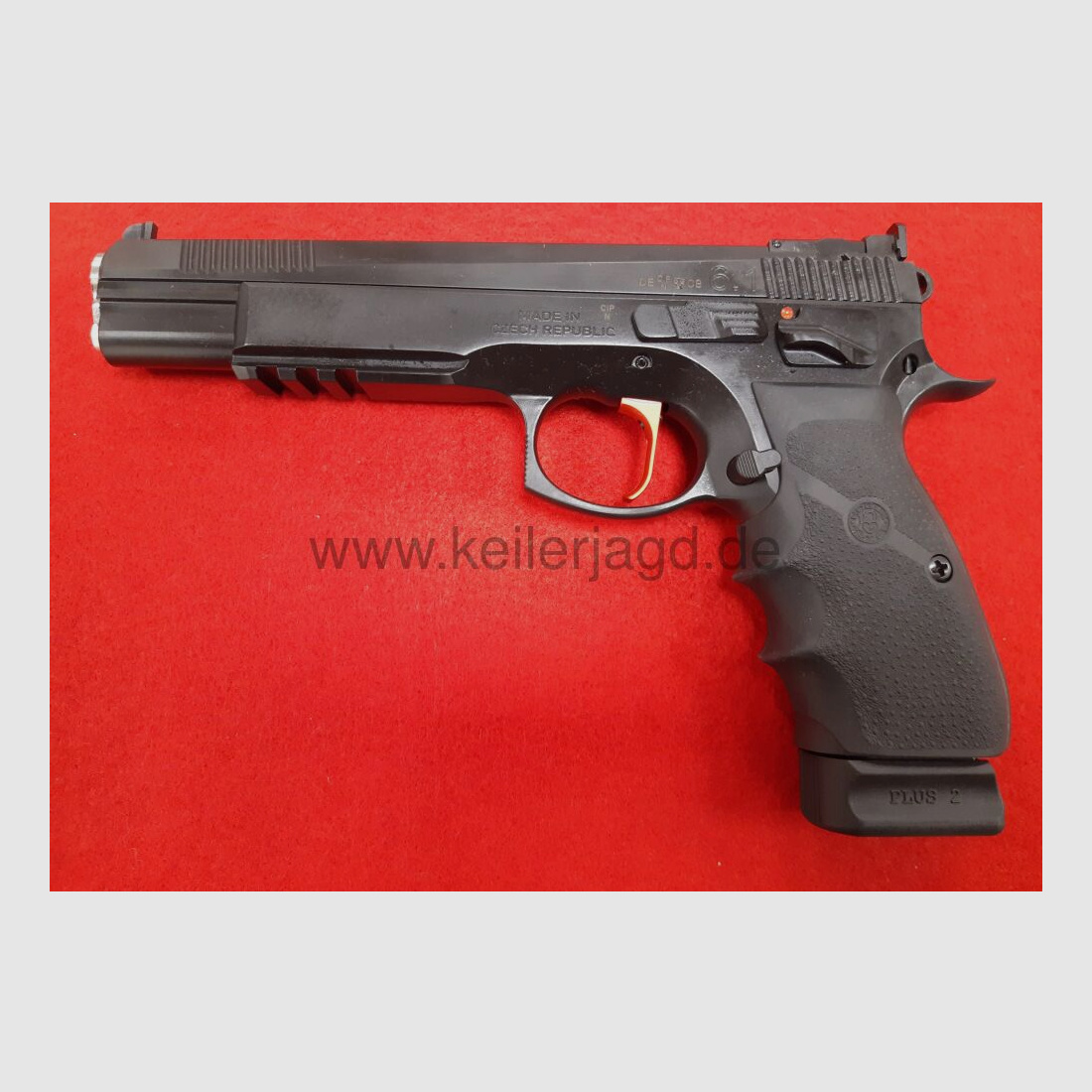 Sportpistole CZ 75 SP-01 6.1 SA Kal. 9mm Luger  6" AKAH Exklusiv-Modell