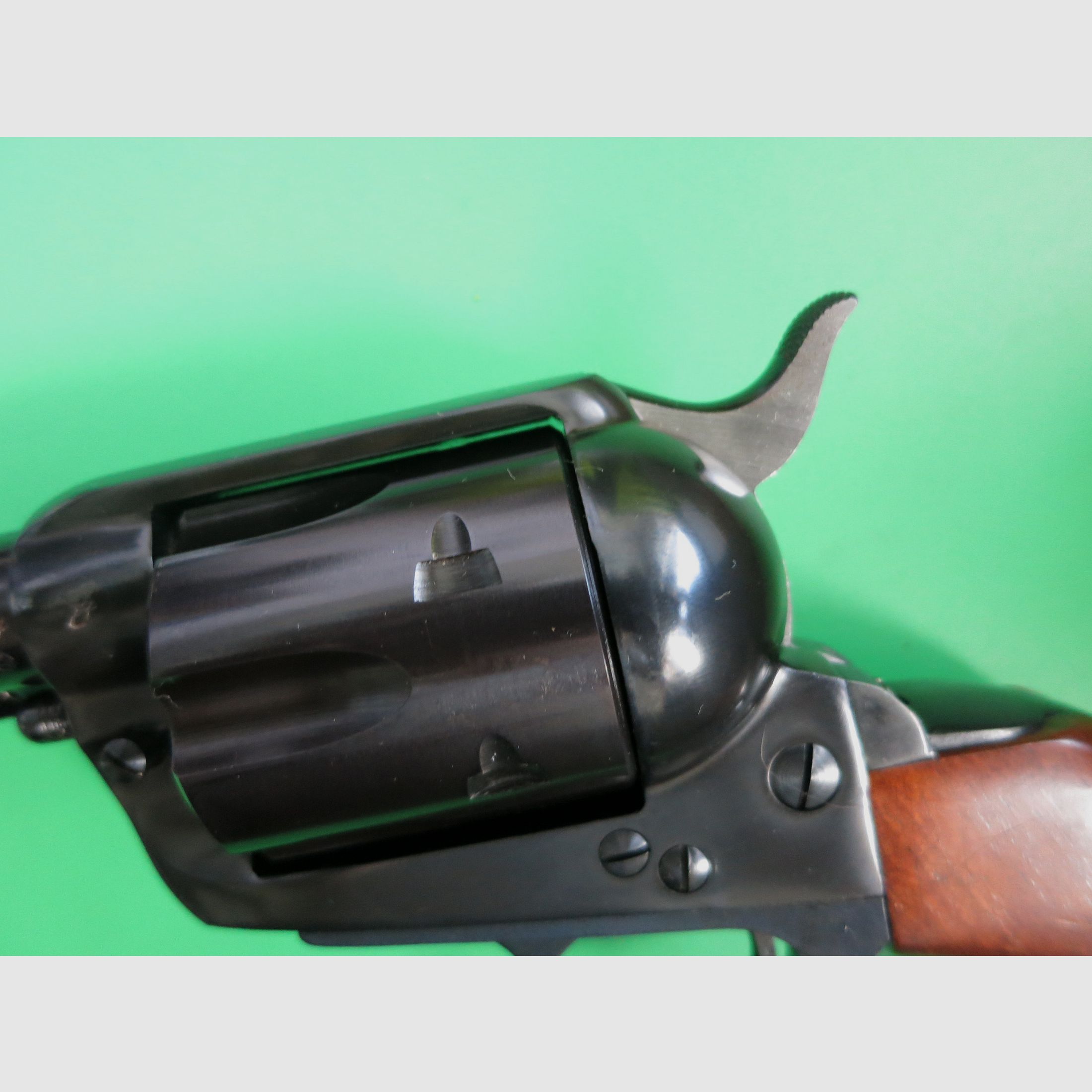 Western revolver, FJ. P. Sauer & Sohn, Western six-shooter, .44 RemMag, collector's condition #65, image 6 of 13