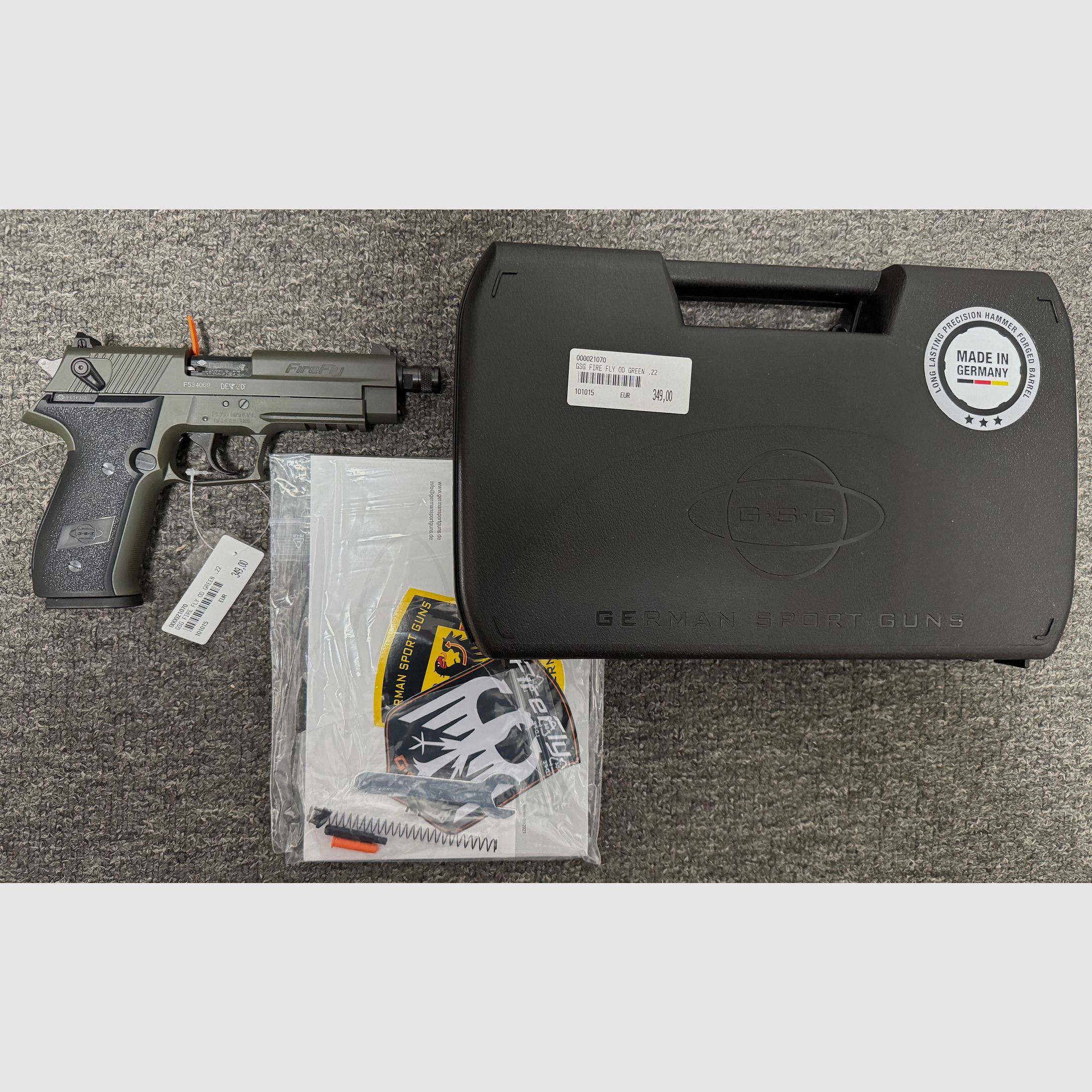 Pistolet GSG Firefly .22lfb MG, zdjęcie 1 z 5