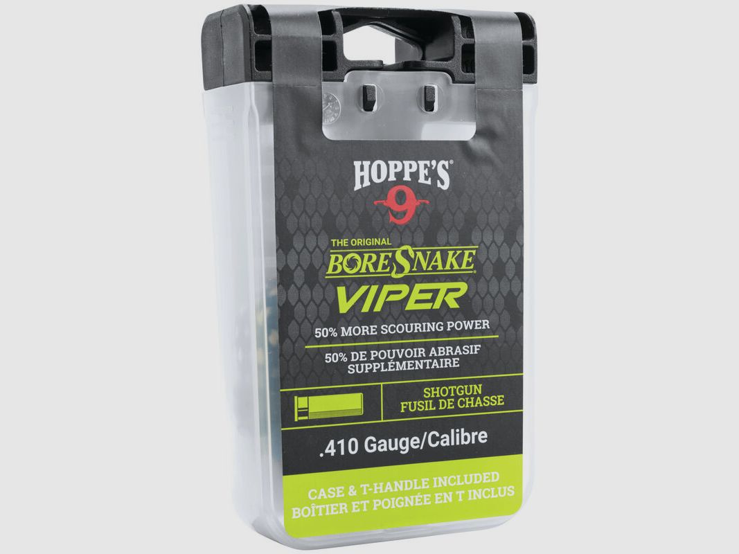 HOPPE'S Reinigungsset/Schnellreiniger Boresnake f. Flinte #35VD Kal. 12 VIPER m.Griff, Bild 2 von 2