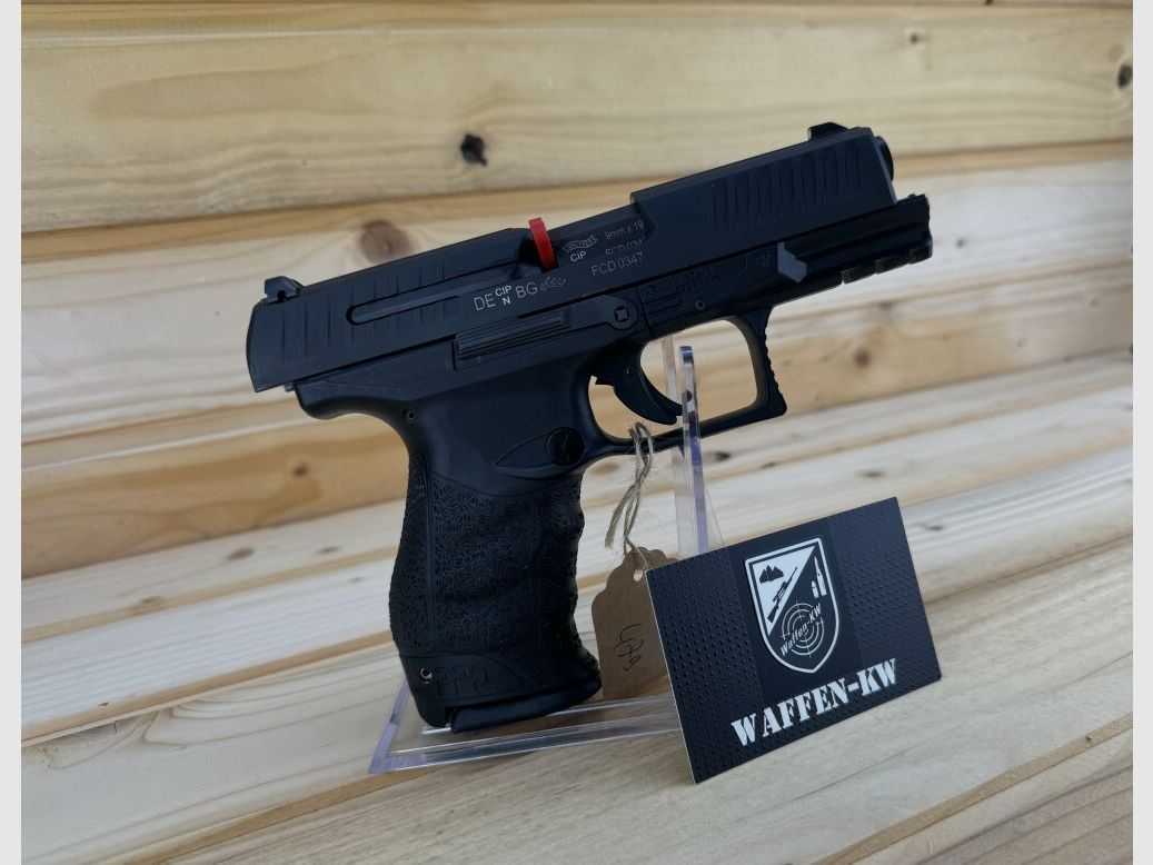 Arme de démonstration Walther pistolet semi-automatique PPQ M2B 9x19 PS 4" 15R17R INT 9mm L 9mmLuger