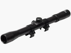Asg Lunette 4X20 11 MM. Montage Noir Strike