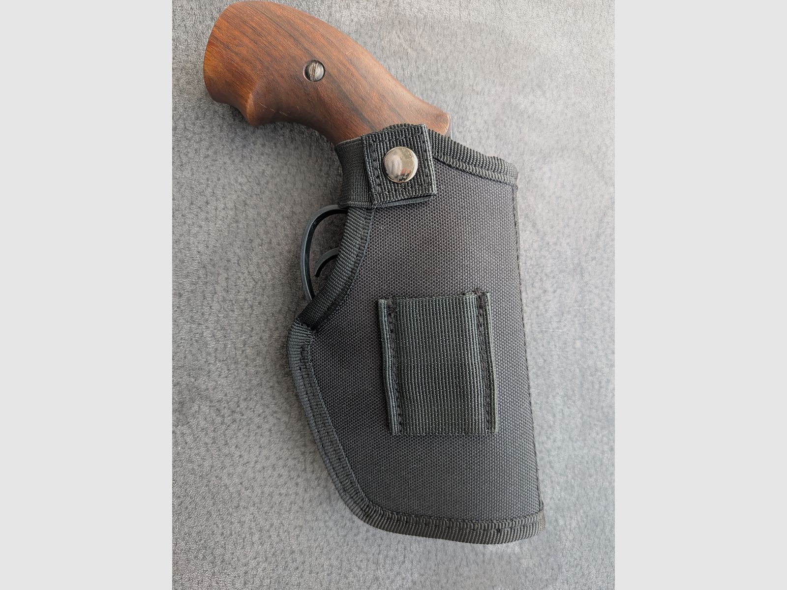 ME 38 Compact - Revolver - alte PTB 542 - 9mm Knall - Holzgriff - SSW