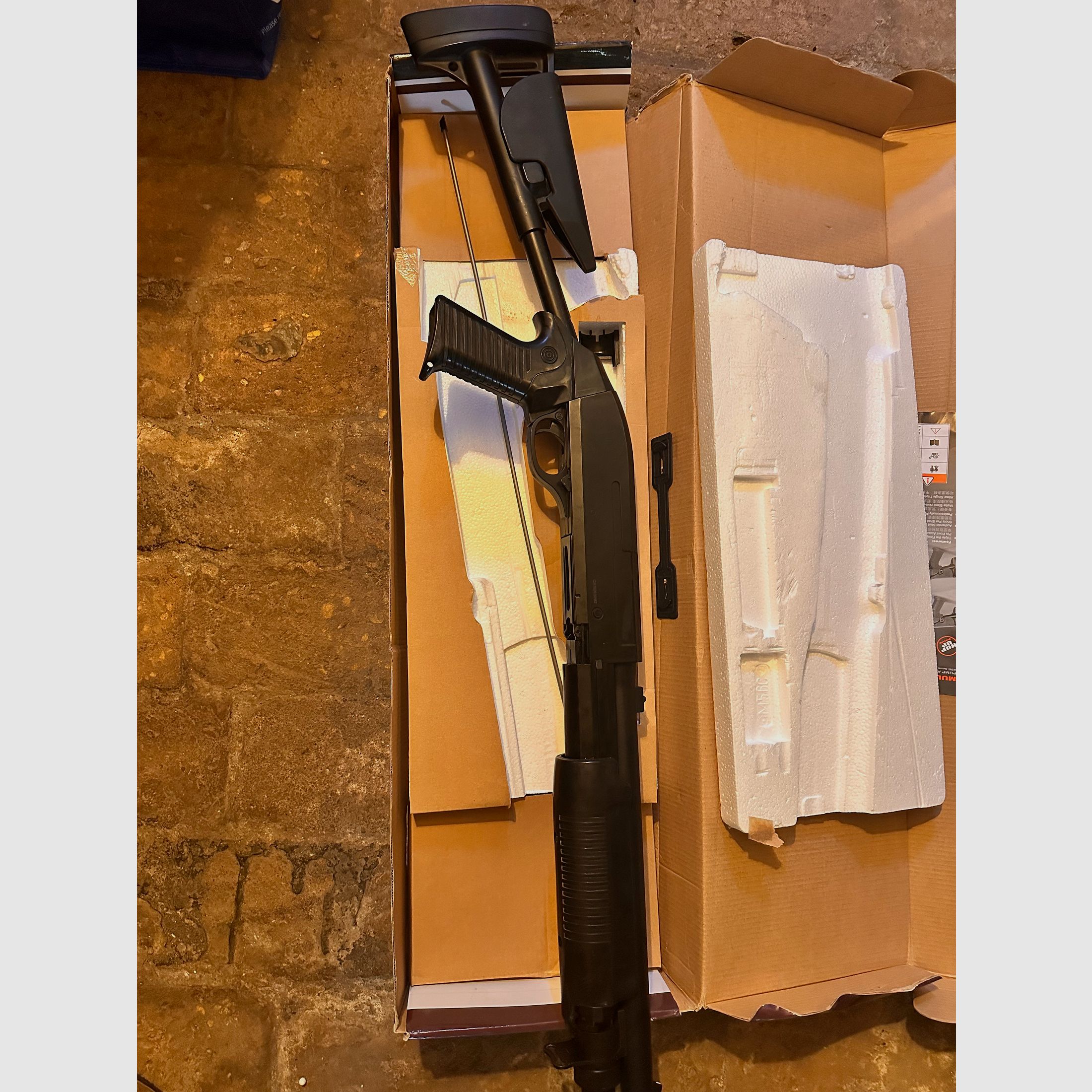 Airsoft BGS M56C Multi-Shot Shotgun 