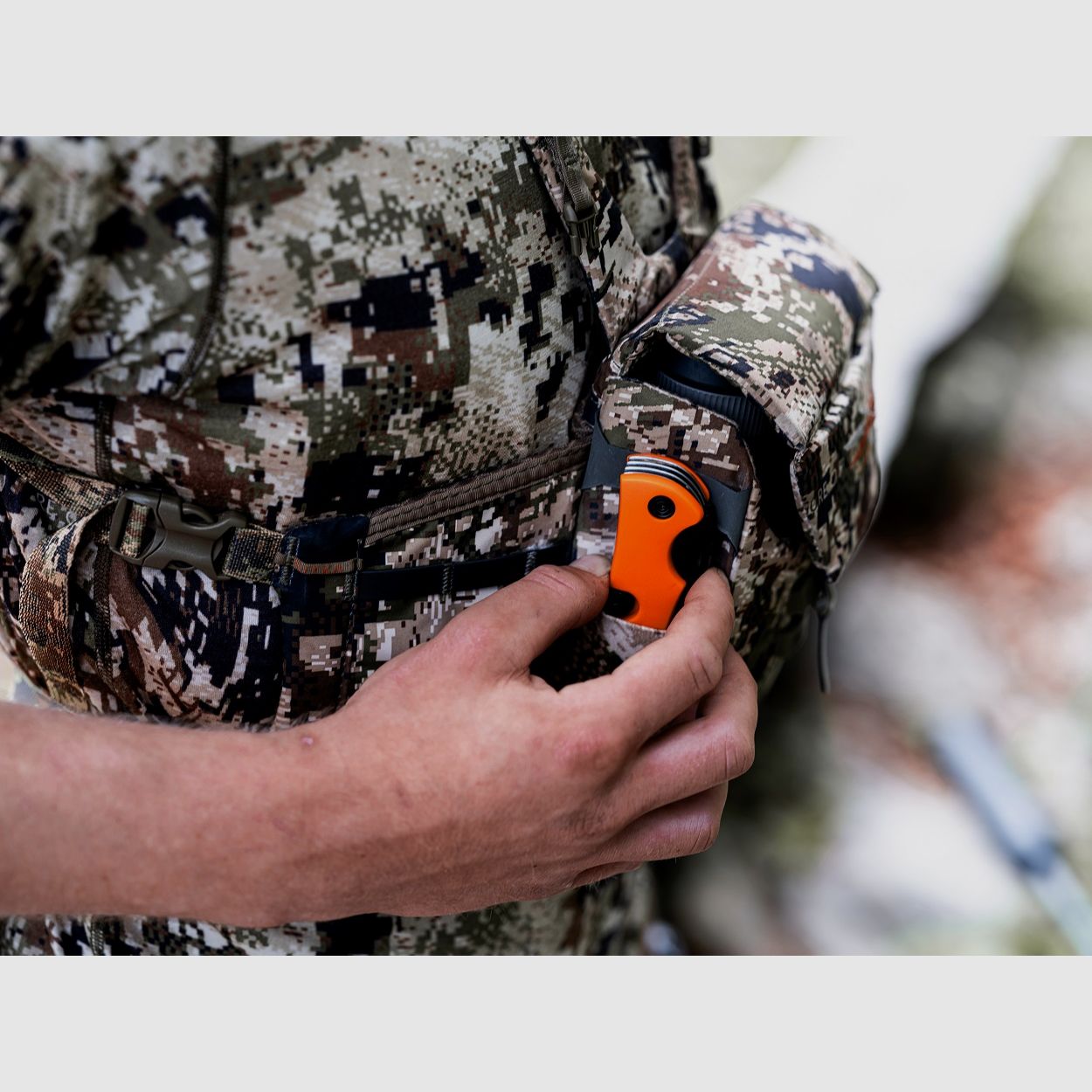 PUMA XP Trifecta Couteau Pliant à 3 Lames, orange