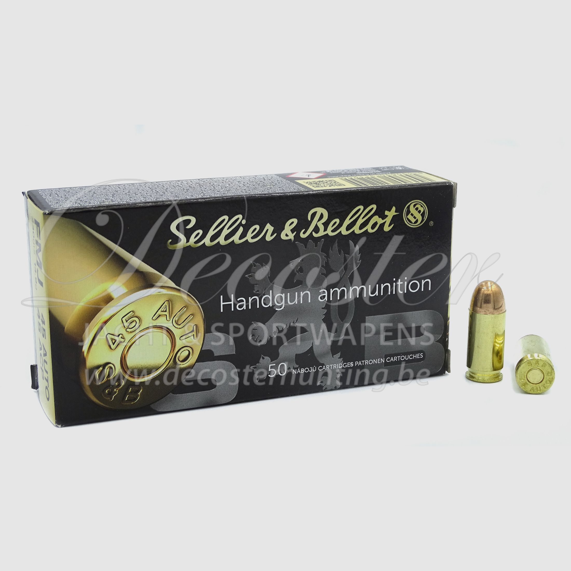 Sellier & Bellot .45 AUTO / .45ACP 230 gr