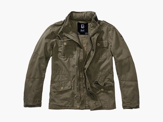 Brandit Kids Jacket Kids Britannia Jacket - Olive / 122/128