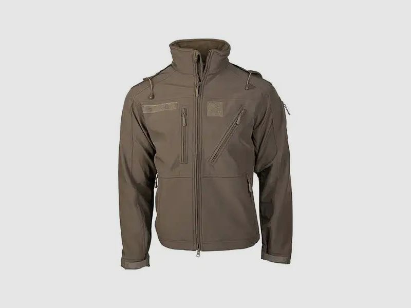 Mil-Tec Veste Softshell SCU 14 - Ranger Green / S Hommes