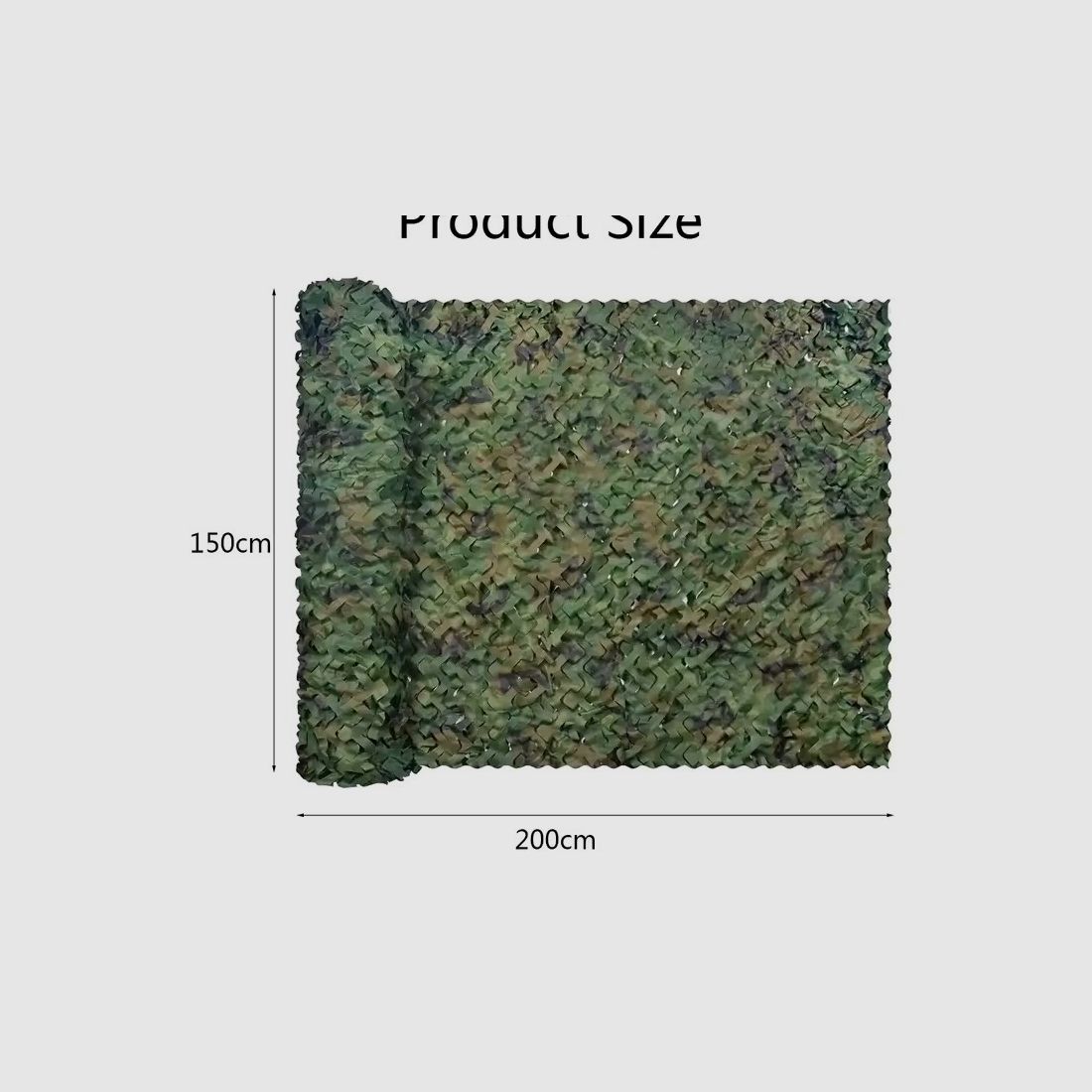 Nuovo rete mimetica 200cm x 150cm rete mimetica 2m x 1,5m modello mantello mimetico mimetizzazione Airsoft Softair cecchino Paintball campeggio