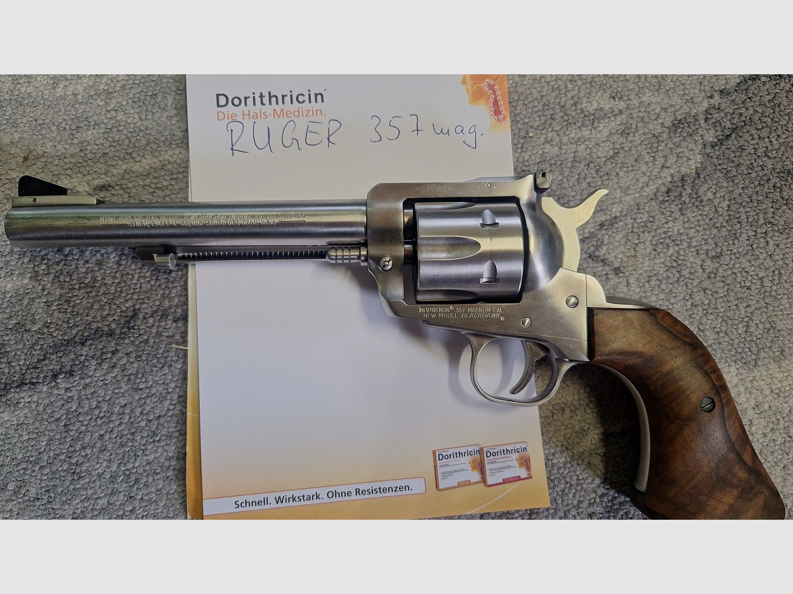 Ruger Single Action, .357 mag, Top Zustand