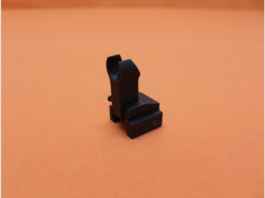 Midwest Industries AR-15: Flip-Up Front Sight Midwest (MCTAR-FFG) Gas Block Mount Aluminum matte/ Klappkorn für Picatinnyprofil