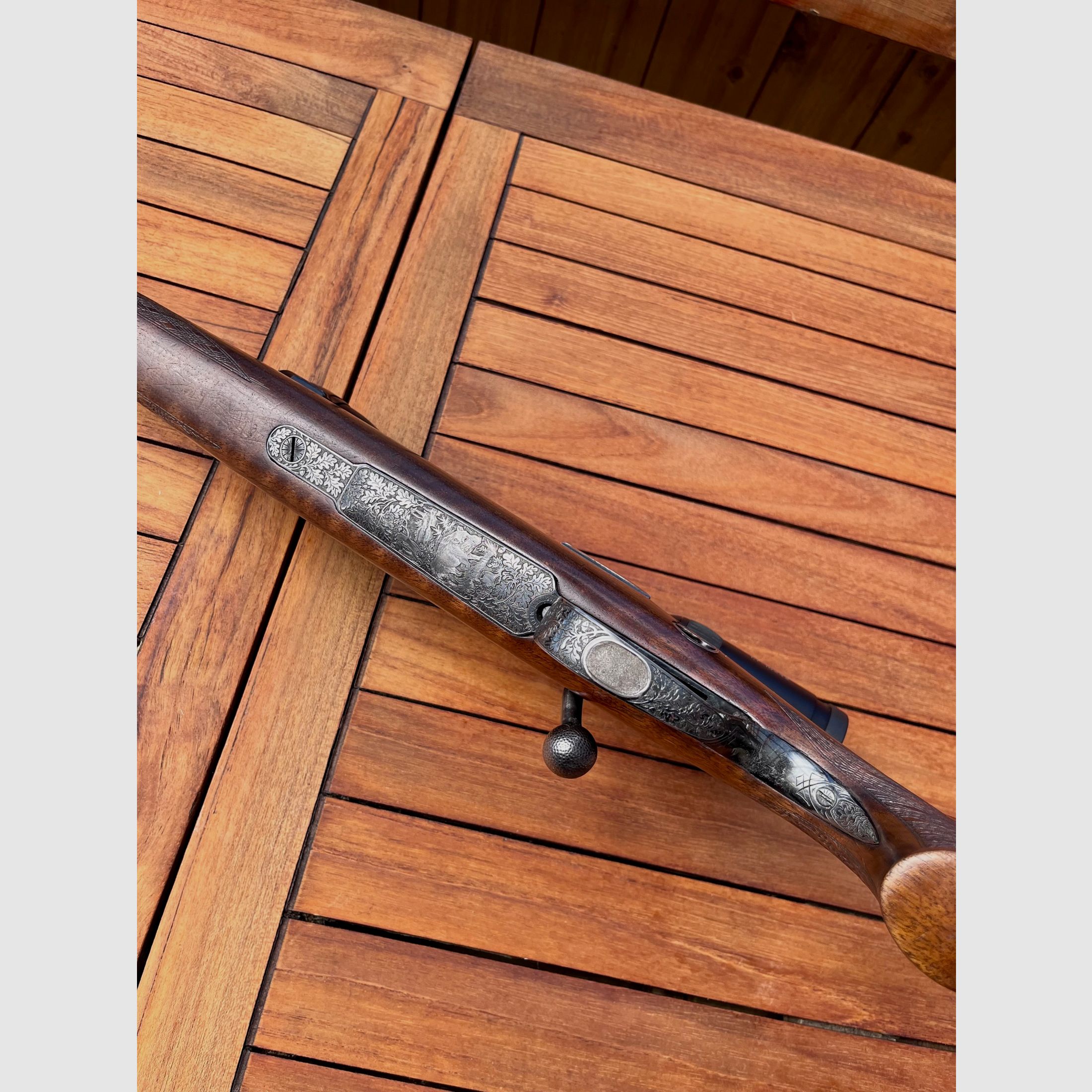 Full engraving Mauser 98 incl. Swarovski Z6i 1.7-10x42, immagine 3 di 5