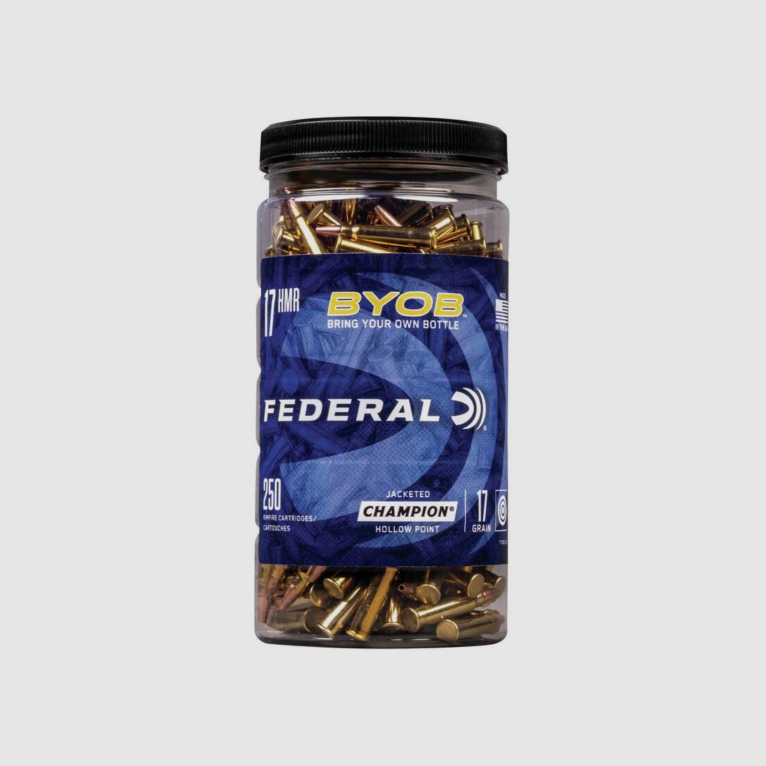 Federal Champion BYOD .17 HMR 17GR JHP 250 Patronen