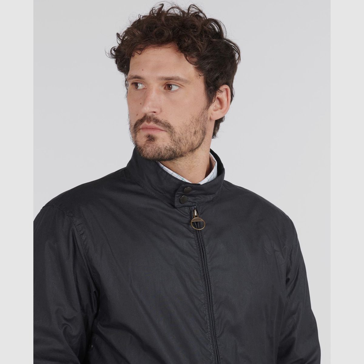 BARBOUR Wax Jacket Royston Lightweight Royal Navy