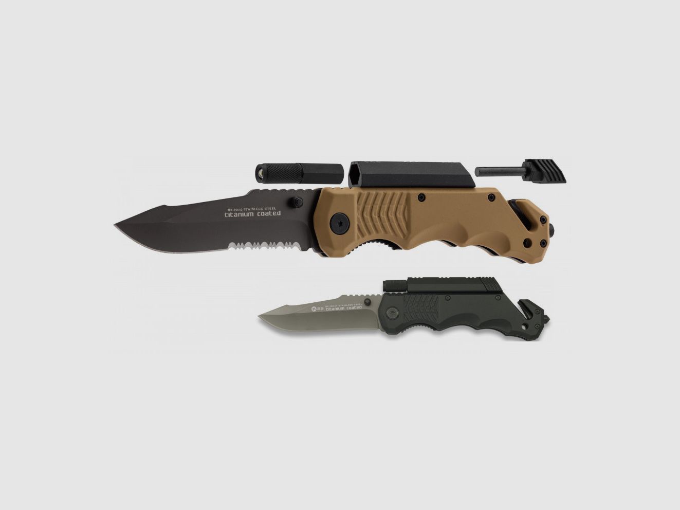 Coltello pieghevole tattico / da sopravvivenza, immagine 1 di 8