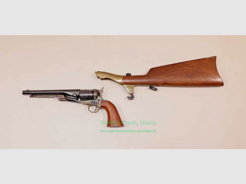 Uberti - Gardone/Italien Anschlagschaft Perkussionsrev.