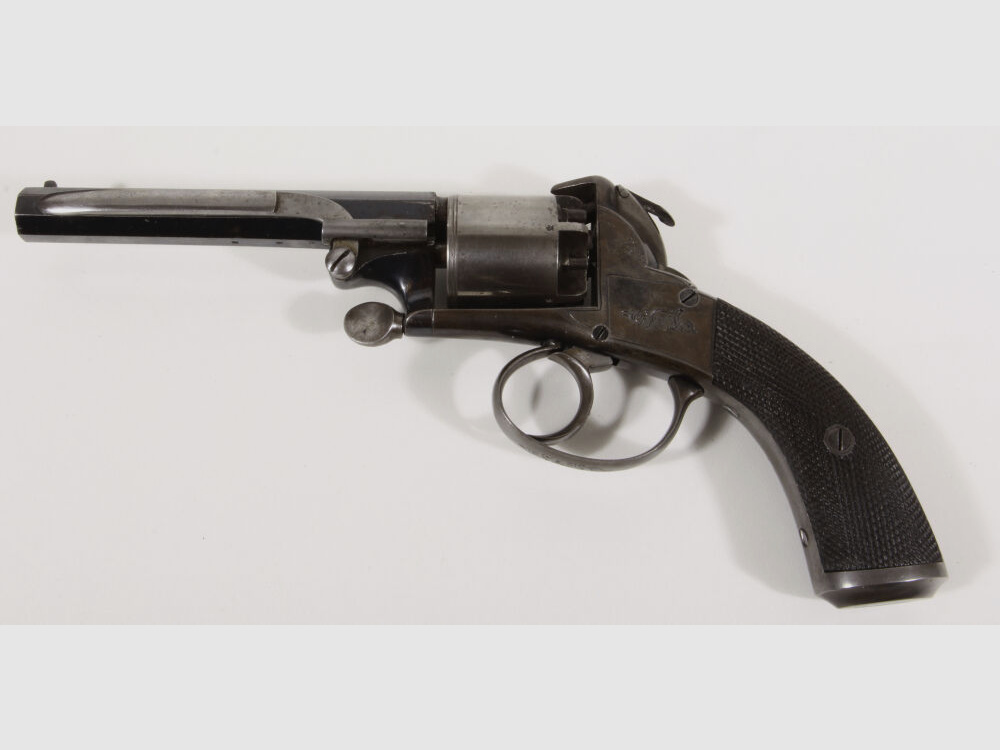 Originaler Perkussionsrevolver R. Jones Liverpool im Kasten  Artikel 15856