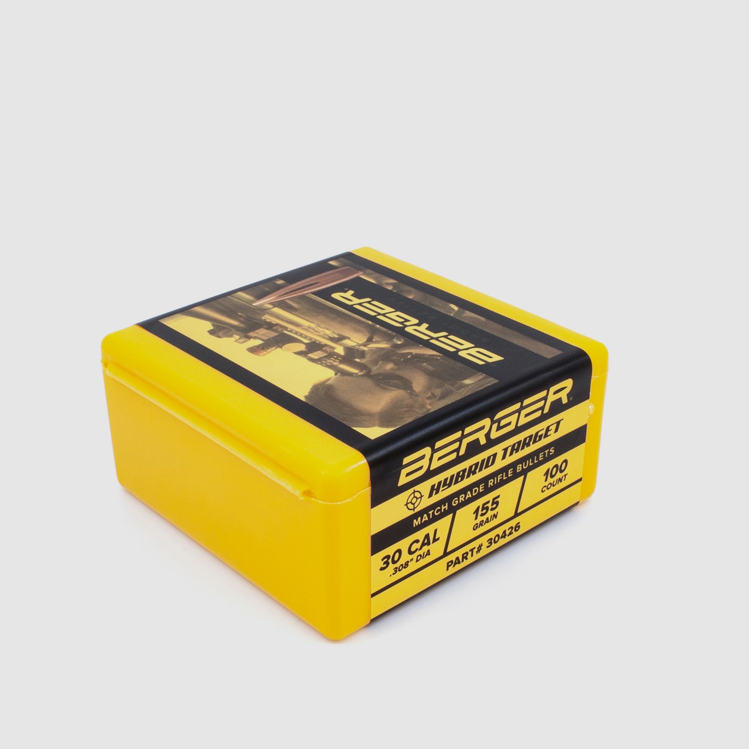 Proiettile Berger .30 Hybrid Target 155GR 500 Pezzi