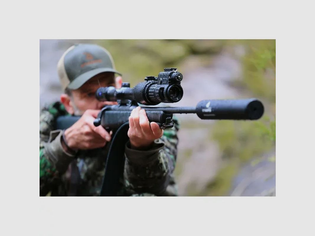 Digitales Nachtsicht-Vorsatzgerät im Komplettset - Diycon Black Mamba DNVC3