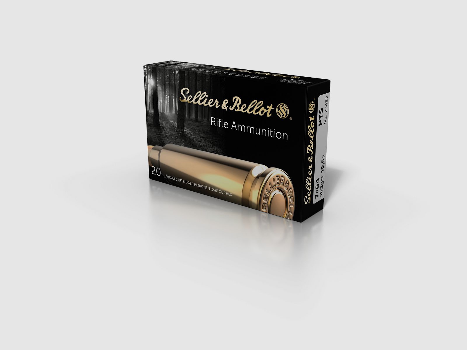 Amunicja S&B 7x64 PTS 10.5 g, zdjęcie 3 z 3