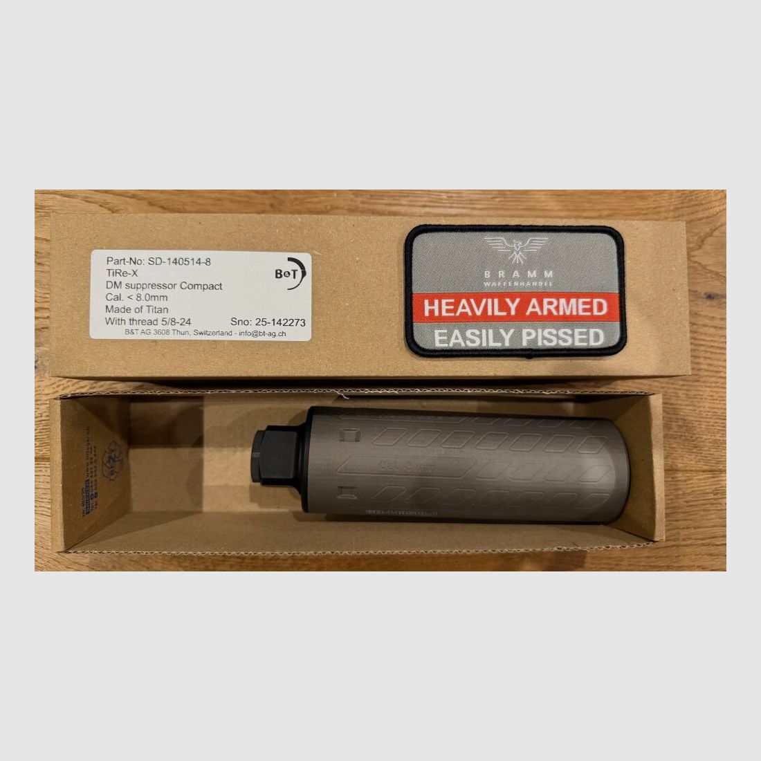 B&T AG (Brügger und Thomet) TiRe-X Compact