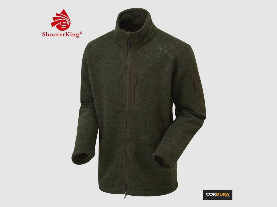 Giacca Shooterking Forest Woolen verde, immagine 22 di 24