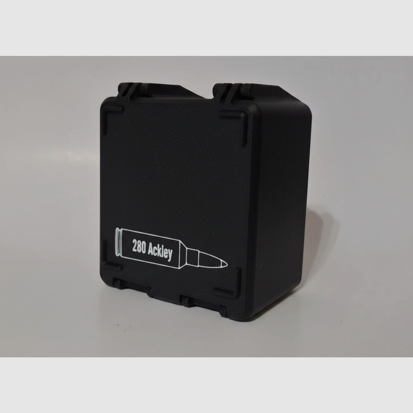Filamelt Munitionsbox / 280 Ackley / 'Klapp- / Rastdeckel' / Patronenbox, Ammo Box