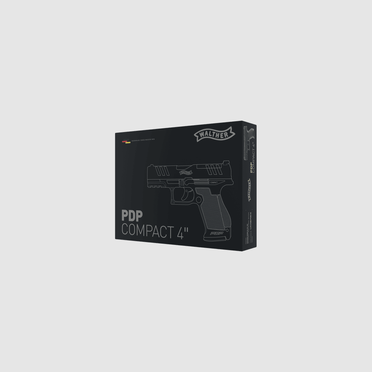 Walther PDP Compact 4" CO2 Airsoft Pistol OR in Black | Umarex, image 5 of 5