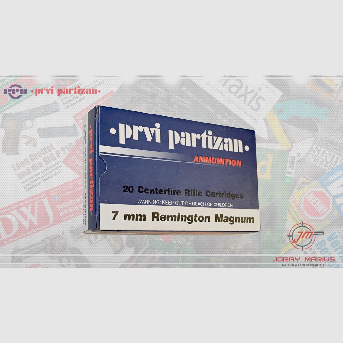7mm Rem Mag PRVI Partizan 11,3g SP