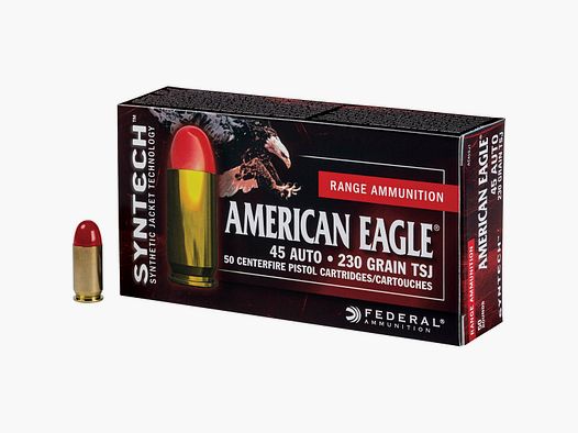 Federal American Eagle .45 ACP 230gr TSJ, 1.000 Patronen