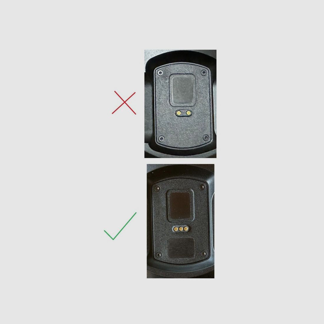 Infiray IBP-6 accu's + oplader verwisselbare accu's