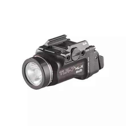 Flashlight Streamlight TLR-7 HL-X; 1000 lm; SUB; USB; black (Glock 43X / 48)