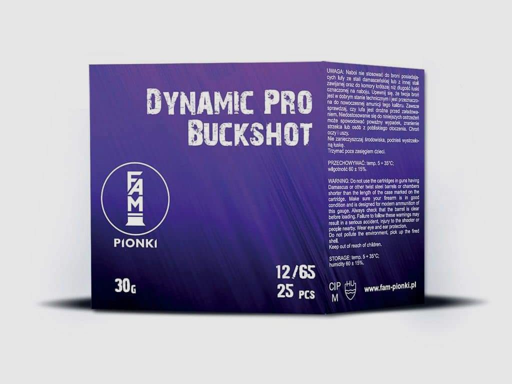 Amunicja 12/65 FAM Pionki Dynamic PRO Buckshot 30G