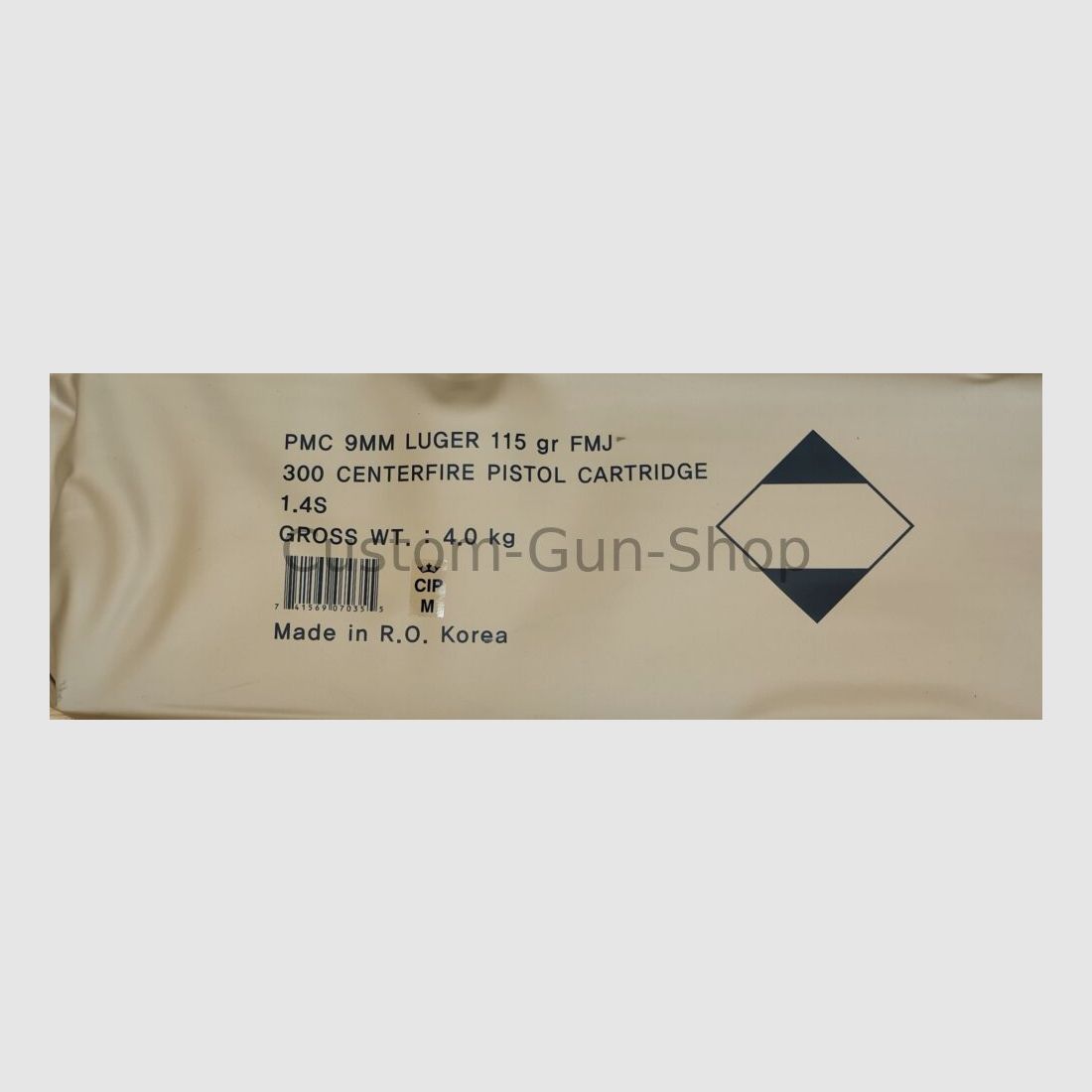 PMC Battelpack 115gr FMJ