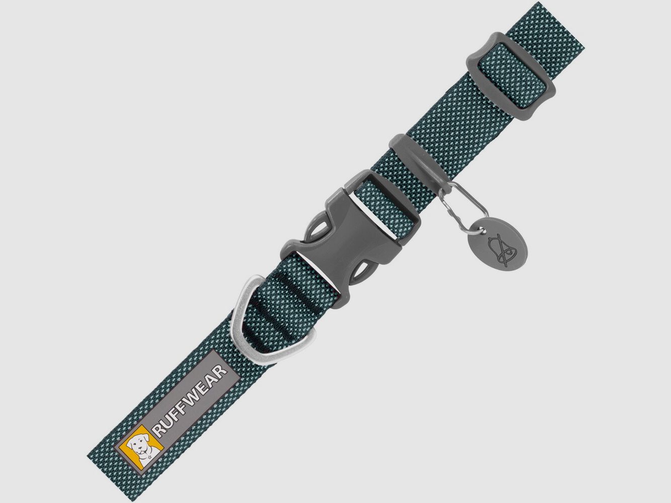 Ruffwear Collar Hi & Light (Neck circumference 28-36 cm – Basalt Gray), imagen 2 de 4