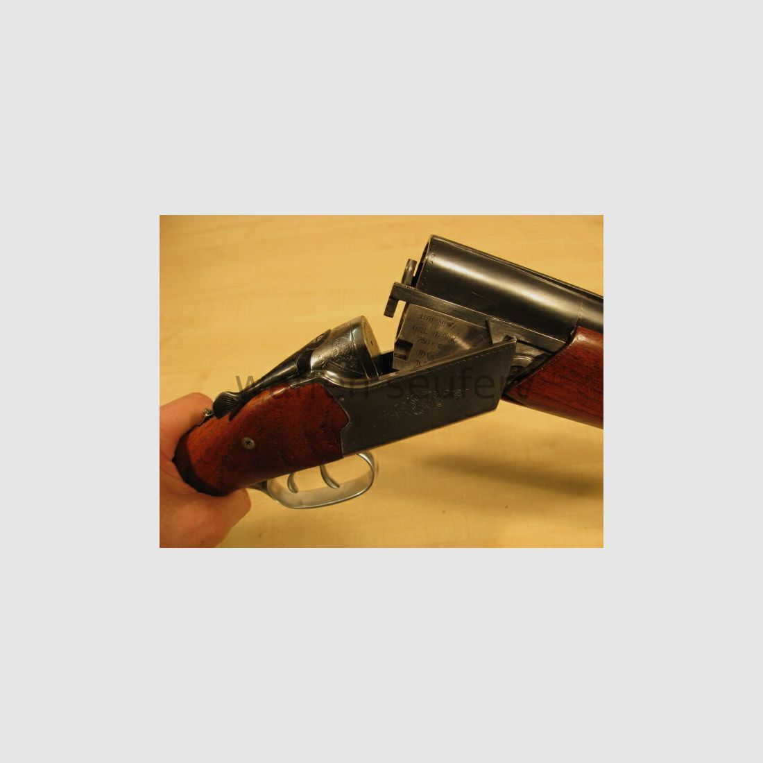 Toz 34EP over-and-under shotgun with ejector