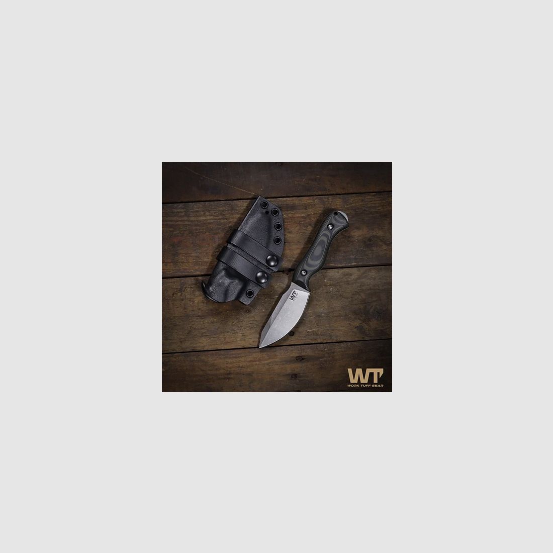 Work Tuff Gear Messer “Nomad EDC”, (N690) Black & OD Green