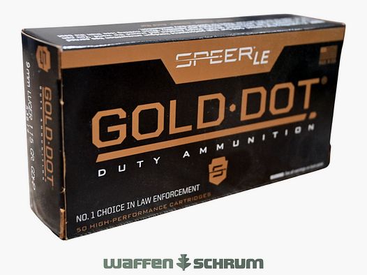 Speer Gold Dot 7,4g - 115gr. 9mmLuger
