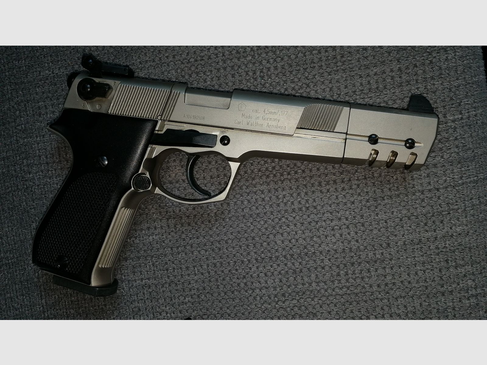 Walther Luftpistole CP 88 silber