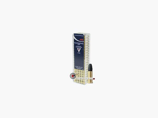 Cartouches CCI 22 LR - Hollow Point Subsonic