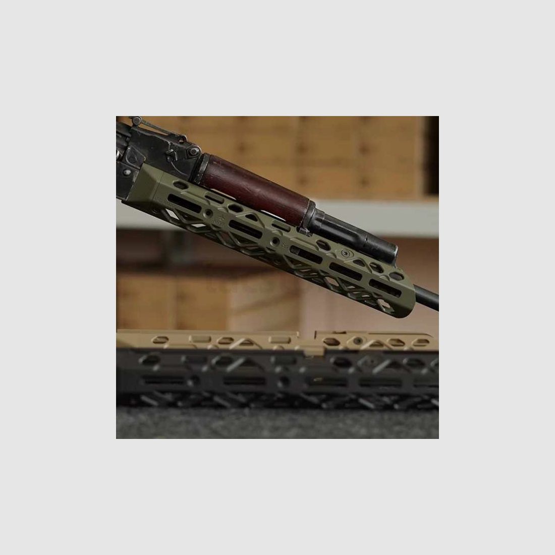 KPYK Medium AK M-LOK Handschutz CRC 1U020L Coyote Tan