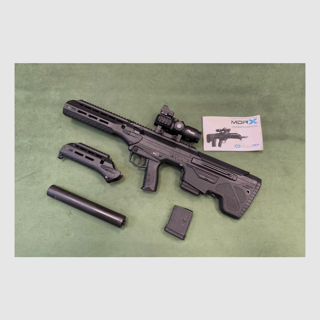 Desert Tech MDRx BLK .300 .300AAC Blackout
