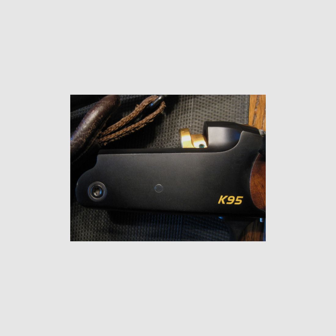 Droomachtige Blaser Black-Custom K95 met droomstock HK 9/10 in caliber .308 Winchester incl. LEICA Fortis 1,8-12x42i red dot sight L-4A (zoals ZEISS 60) en incl. 60 schoten RWS DK 10,7 gram