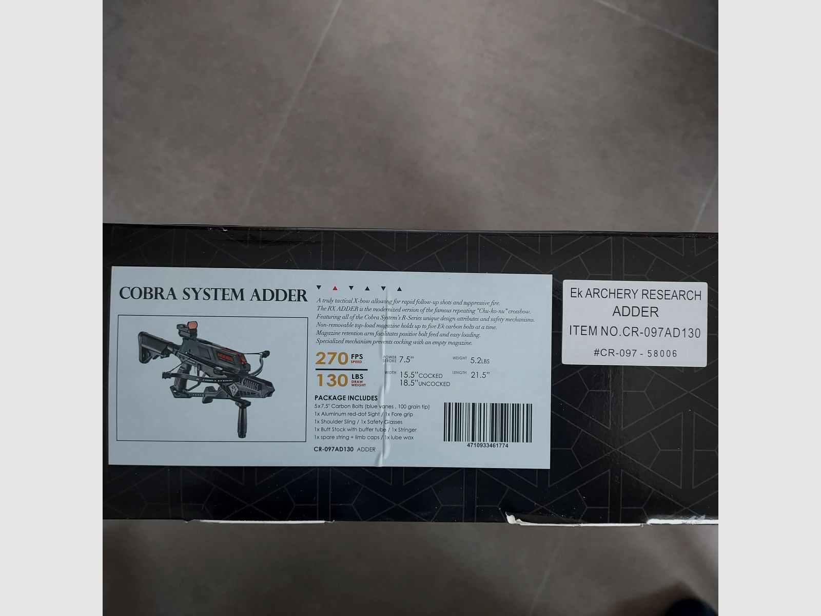 Armbrust Cobra RX Adder