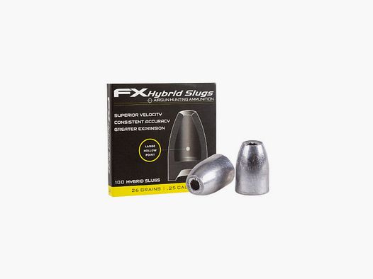 FX Hybrid Slugs 6.35 mm / .25 MKII – 26 grain