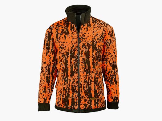 Hubertus Herren-Wende-Fleecejacke Drückjagd