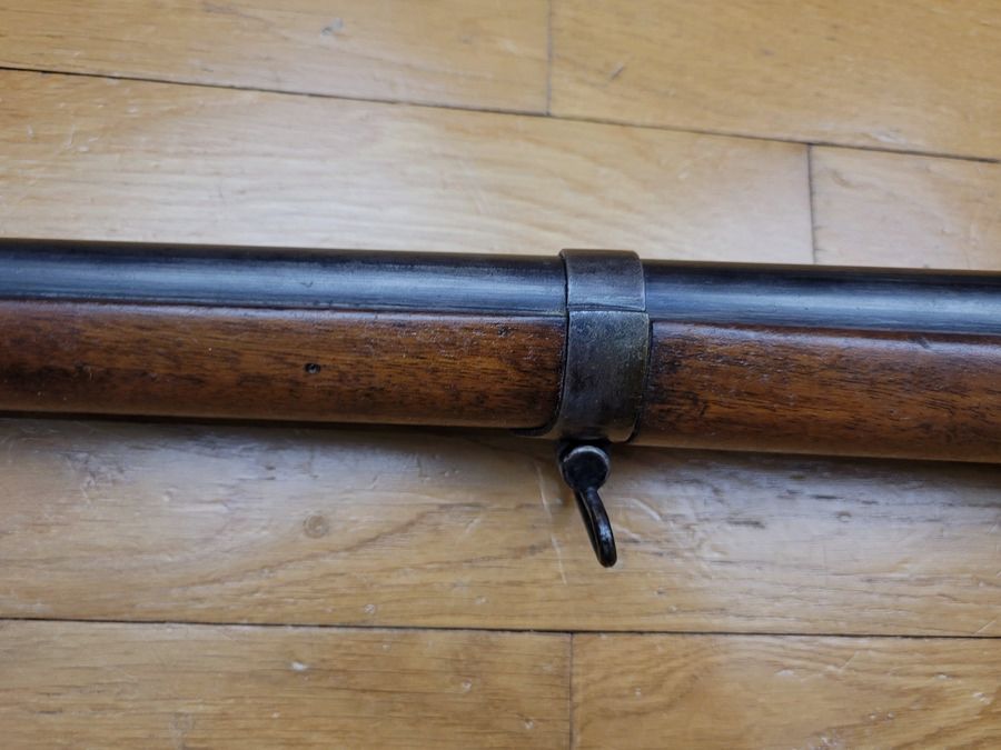 Sehr schönes Infanteriegewehr Gras – Modell 1866-74 M80 – Umgebautes Gras in Saint Etienne im Juli 1883 – Vollständig monomatrikuliert einschließlich der Reinigungsstange – Originalkaliber 11mm Gras – Wunderschöner Spiegel-Lauf – Ausgezeichneter Zustand, Bild 17 von 30