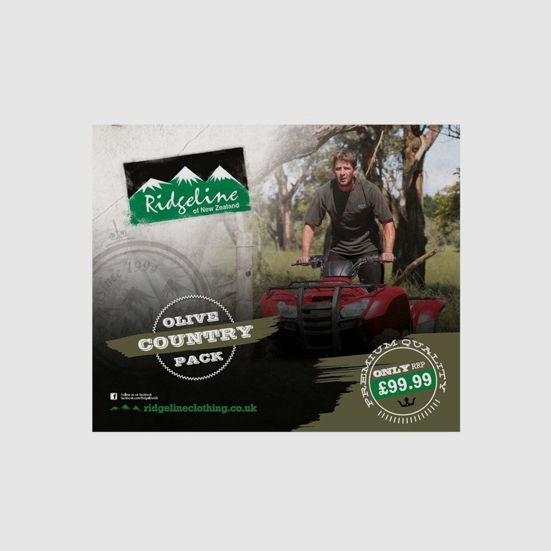 Ridgeline Bekleidungs-Set COUNTRY PACK